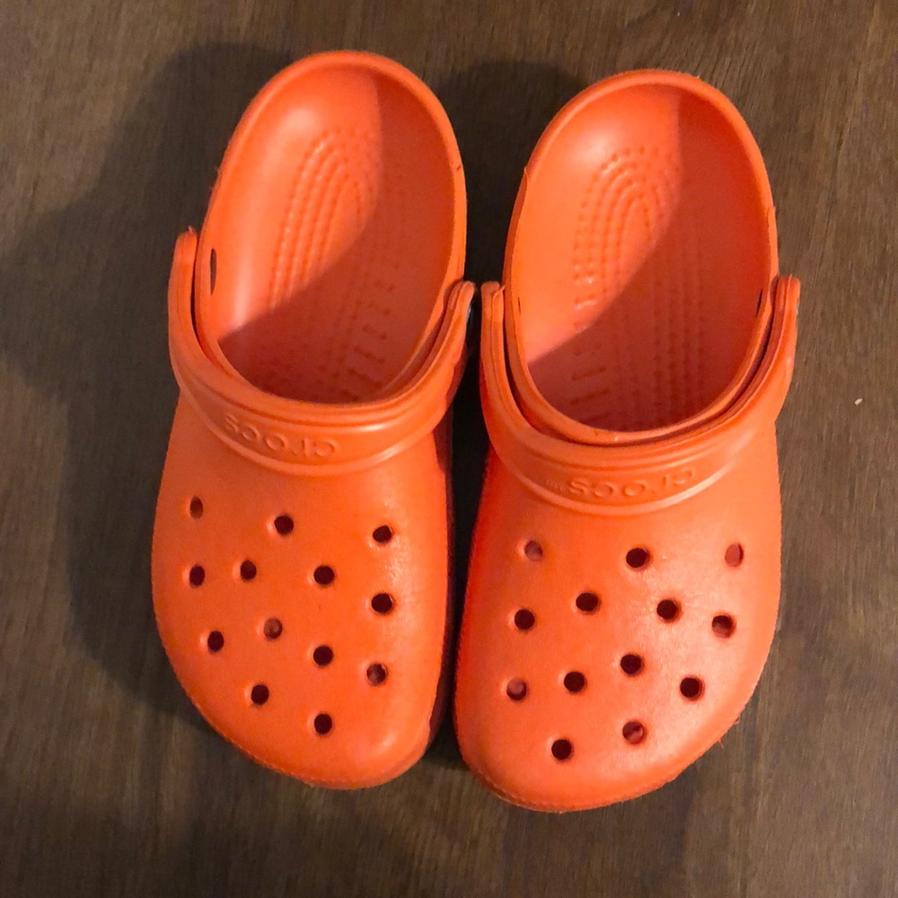 Orange Crocs (Tangerine)